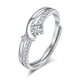 thumbnail image 1 of Anillos para mujer, regalos para parejas, anillos personalizados para hombre y mujer, anillos abiertos para boda, compromiso, aniversario, sobres rojos., 1 of 2
