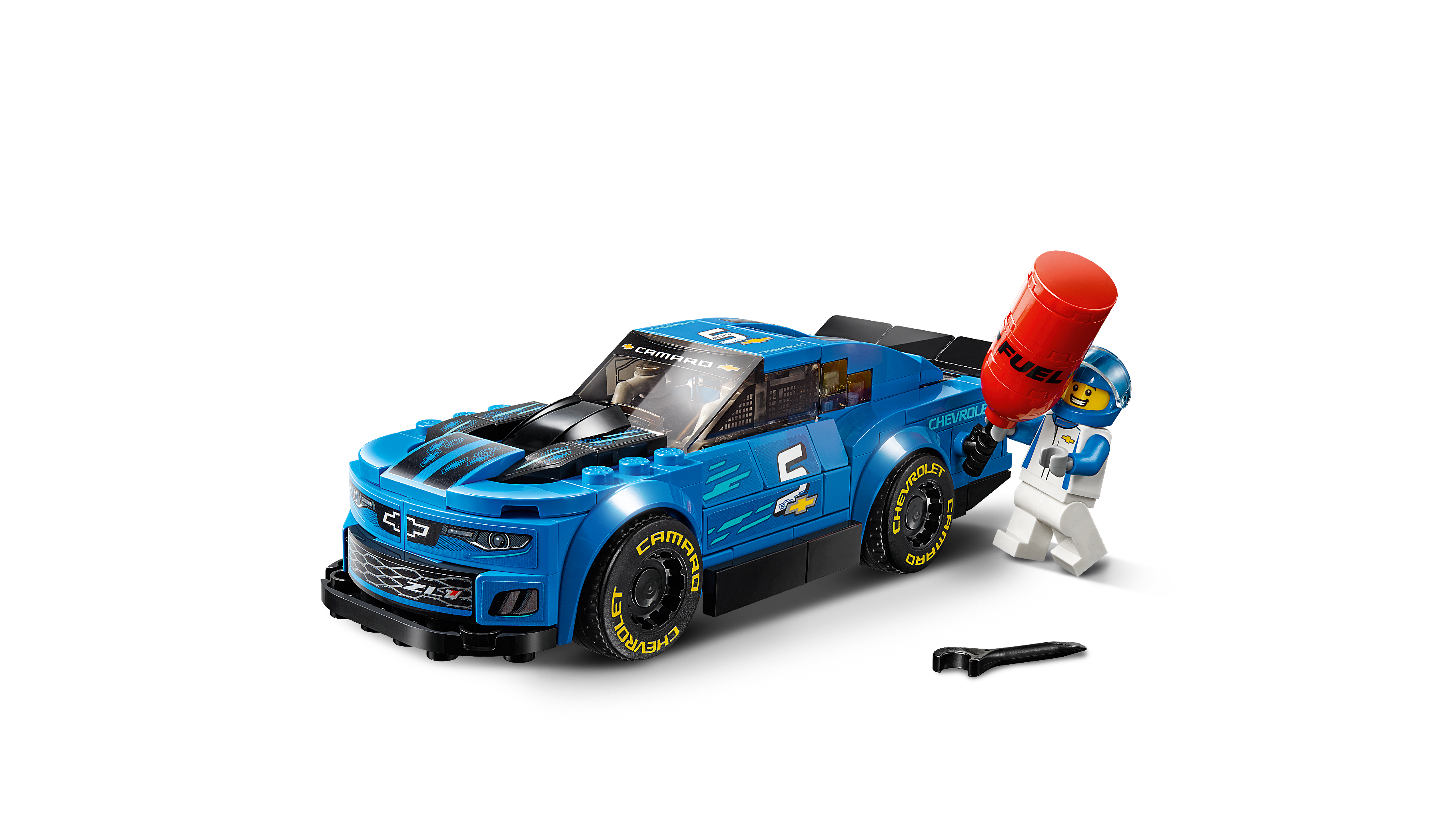 LEGO Speed Champions Chevrolet Camaro ZL1 Race Car 75891 - image 4 of 8