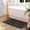 Gray, variant on Soft Absorbent Chenille Bath Mat Rug with Anti-Skid Rubber Backing, 24 x 17, White, by Noble Linens