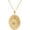 gold, variant on Vintage Engraved Flower Empaistic Photo Locket Hold Picture Oval Round Pendant Necklace Antique Carved Pattern Souvenir Memorial Clavicle Jewelry for Women