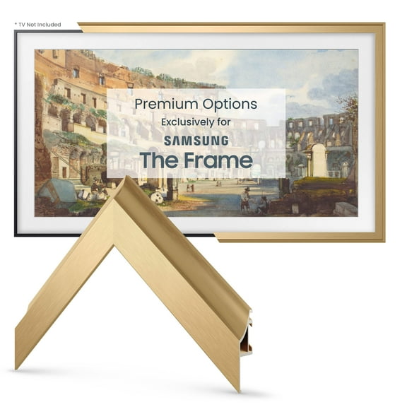 Pale Gold - Alloy Scoop Samsung Frame Bezel