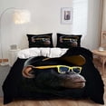 thumbnail image 2 of Juego de funda nórdica para cama, juego de cama de animales de dibujos animados para niños, funda de edredón, fundas de almohada, 2 of 4