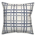 thumbnail image 2 of Creative Products Blue Gray Plaid 18 x 18 Spun Poly Pillow, 2 of 3