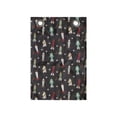 thumbnail image 1 of Rockets Hanging Pocket Organizer, Continuous Stars Space Galaxies Science Technology Engineer, Printed Polyester Storage Bag with Pockets, 14" x 20", Ruby Sea Green, 1 of 2