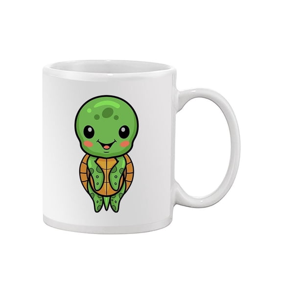 Cute Sea Turtle Blush Mug - Image by Shutterstock,