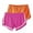 Orange, variant on gbyLJF 2 PC Dolphin Hem Shorts WomenS Sport Booty Shorts Casual Summer Athletic Shorts Breathable Workout Shorts Purple S