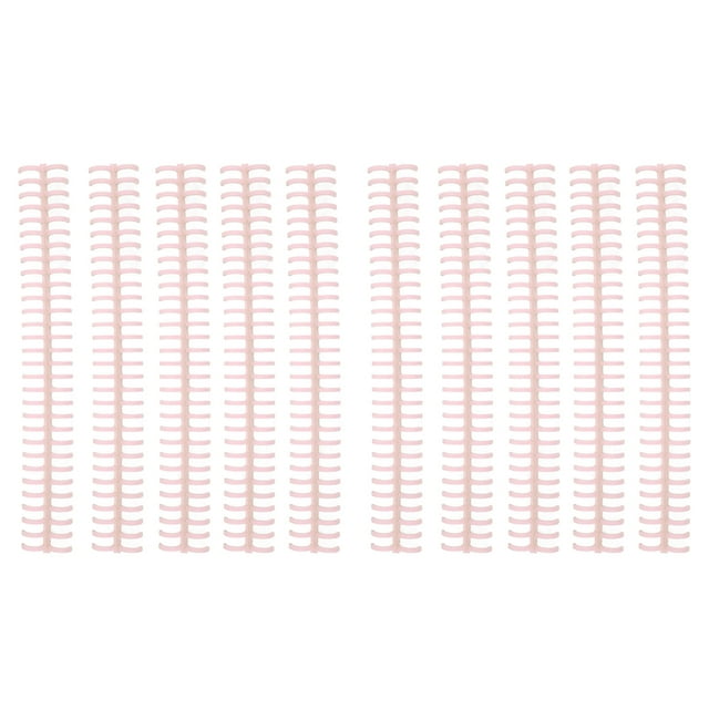 Binding Spines, Binding Combs Rust Resistant 1/2in For Loose Leaf Coccineous Pink