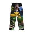 thumbnail image 6 of Daiia Colorful Viper Snake Men's Sleep Pant with Pockets and Drawstring,Pajama Pants-X-Large, 6 of 9