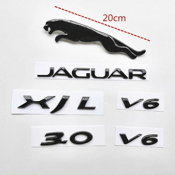 1 Pièce Pour Jaguar Autocollant Voiture Bonnet Emblème Insigne