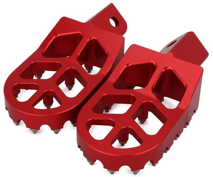 CNC Wide Foot Pegs Footpeg Rests Pedals For CRF XR 50 M2R SDG DHZ SSR Motorcycle