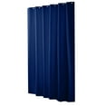 thumbnail image 2 of Modern Shower Curtain for Bathroom | 71x71 Inches Long Water Repellent Polyester Fabric | Includes 12 Hooks | Black, White, or Blue, 2 of 9
