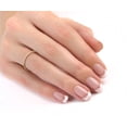thumbnail image 3 of Solid Gold 14k Thin Twisted Band Stackable Ring 5, 3 of 9