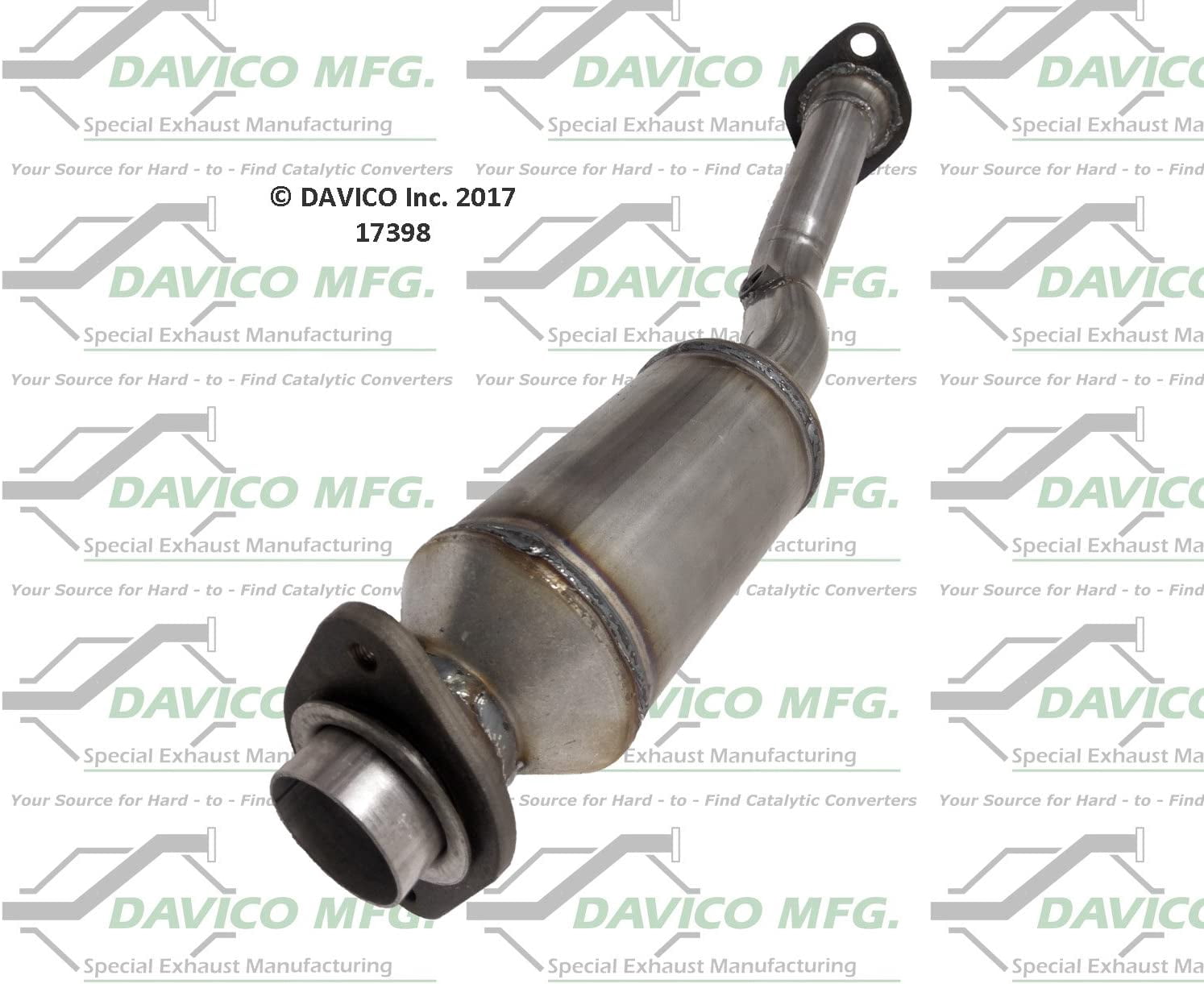 Davico Mfg Catalytic Converter P/N:17398 Fits select: 2009-2012 NISSAN SENTRA