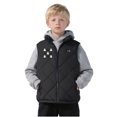 thumbnail image 4 of Favoffer Kids' Heating Vest Electric Heated Jacket for Boys Girls USB-Powered 13-Zone Cute Cotton Graphic Waistcoat Outdoor Play Daily Trips Teen 6-17Y, 4 of 9