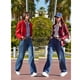 thumbnail image 3 of 2024 Primavera/Novedad de verano Jeans trompeta para mujer, cintura alta, aspecto delgado, pantalones sueltos, 3 of 4