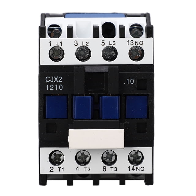 Interruptor de contactor, Contactor de CA Contactor de CA de riel DIN de 3 polos Contactor eléctrico Rendimiento sólido