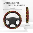 thumbnail image 4 of Bingfone Color Music1 Steering Wheel Cover - Universal 15 Inches Car Steering Wheel Covers Grip Auto Internal Accessories, 4 of 6