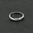 thumbnail image 5 of Queena Wedding Band Anniversary Ring Women Sterling Silver Ginger Lyne Collection, 5 of 6