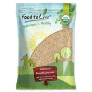 Gluten Free Organic Sorghum Grain, 10 Pounds  Non-GMO, Raw, Vegan  by Food to Live