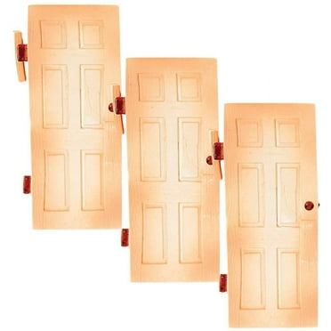 Set of 3 Hardcore Doors for WWE & AEW Wrestling Action Figures