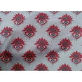 thumbnail image 4 of oneOone Cotton Poplin Fabric Floral Block Print Sewing Fabric BTY 56 Inch Wide, 4 of 4
