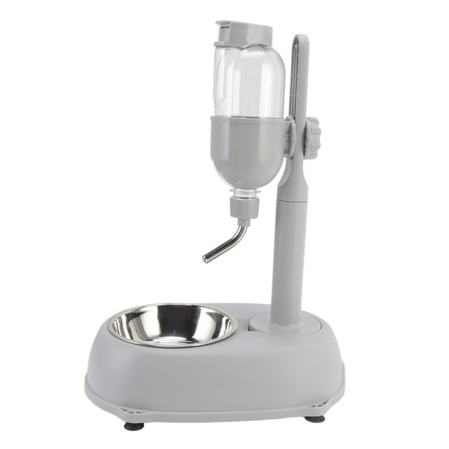 Cuenco Dispensador De Agua Para Mascotas, Altura Ajustable, Resistente Al Deslizamiento, Multifuncional, Dispensador De Agua Para Mascotas Para Gato