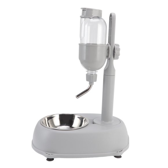 Cuenco Dispensador De Agua Para Mascotas, Altura Ajustable, Resistente Al Deslizamiento, Multifuncional, Dispensador De Agua Para Mascotas Para Gato