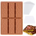 thumbnail image 1 of Molde para barras de chocolate KASHME Deep Dubai relleno de silicona, 1 of 7