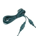 thumbnail image 3 of Novelty Lights 40′ Coaxial String Light Extension Cord, Green Weather-Tight Extension for Coax Wide Angle LED Mini Lights and C7 Strings, Indoor/Outdoor Use, 3 of 5