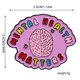 thumbnail image 3 of Salud Mental Palabras Cuerpo Cerebro Forma Personalidad Joyería Aleación Aceite Gota Metal Insignia Broche Regalo, 3 of 5