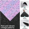 thumbnail image 3 of Pink Purple Cat Eye Skull Butterfly Pattern Kitchen Rugs Sets Of 3,Kitchen Runner Rugs Non Skid Washable,Decorative Kitchen Floor Mats for Kitchen,Sink,Laundry,17"x30"+ 17"x47" + 17"x59", 3 of 6