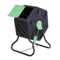 thumbnail image 3 of ZENSTYLE 18.5 Gallon Tumbling Composter Compact Single Chamber Outdoor Compost Bin, 3 of 10