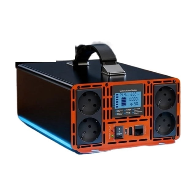 Pure Onduleur Onduleur Sinusoïdal 12V Filaire + Écran LCD, Facile à Utiliser