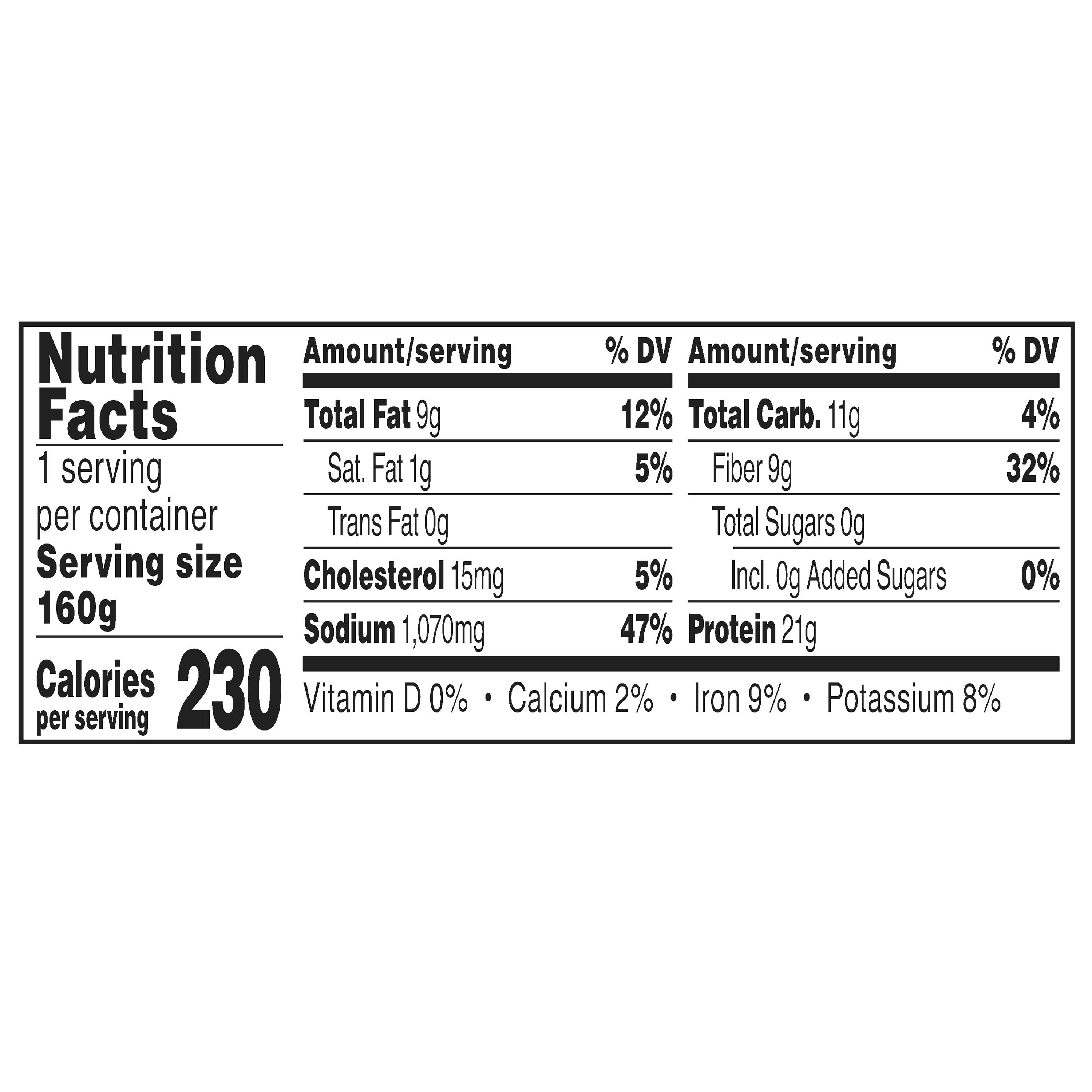 (6 pack) bettergoods Mexican Tuna Salad Bowl, MSC Certified, 5.64 oz