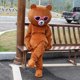 thumbnail image 3 of Disfraz de muñeca Kumamon de dibujos animados kawaii, lindo oso negro, cosplay, personaje de dibujos animados clásico, campaña publicitaria, ropa de fiesta para adultos, 3 of 5