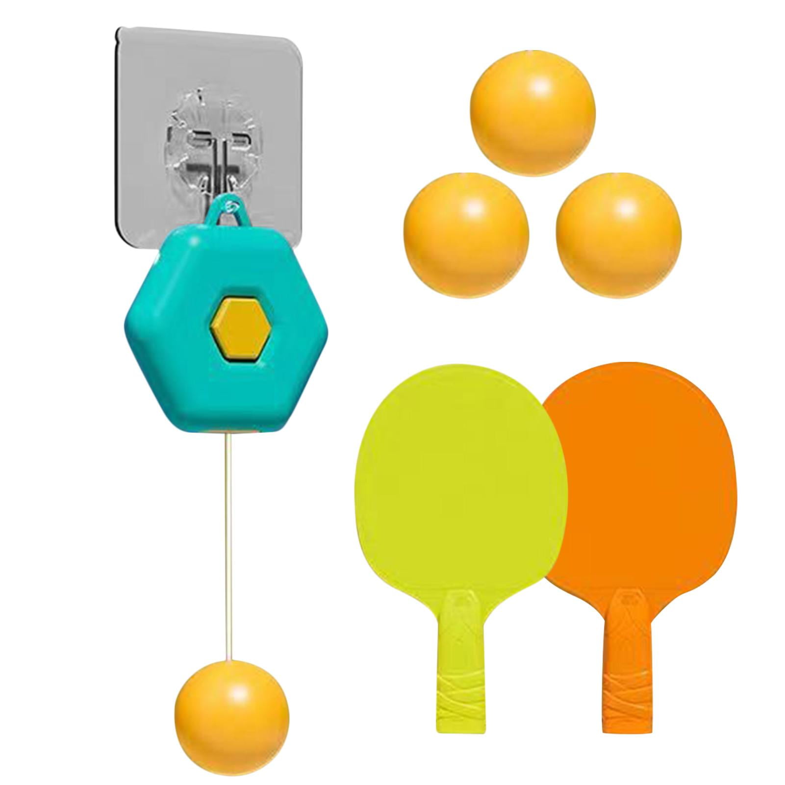 Floating Table Tennis Training Set Auto Retraction Adhesive Pong