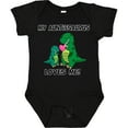 thumbnail image 3 of Inktastic My Auntiesaurus Loves Me Boys or Girls Baby Bodysuit, 3 of 5