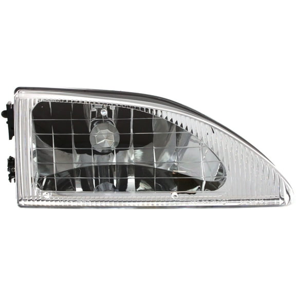 Headlight Compatible With 1994-1998 Ford Mustang Right Passenger Halogen With bulb(s)