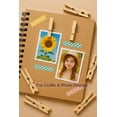 thumbnail image 3 of Pinzas de madera LWR CRAFTS pequeñas de 4,8 cm, paquete de 50 piezas, 3 of 8