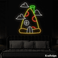 thumbnail image 3 of Craftnamesign Pizza House Neon Sign, Pizza Shop LED Sign, Pizza Decor Gift, 3 of 4