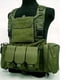 thumbnail image 2 of Chaleco de caza impermeable al aire libre Correa de hombro ajustable Molle Chaleco unisex Guardurnaity OD000493-02, 2 of 7