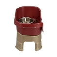 thumbnail image 5 of Neater Feeder Deluxe With Leg Extensions Mess-Proof Food & Water Bowls for Medium Dogs, Cranberry, 5 of 12