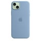 thumbnail image 4 of Funda de silicona para Apple iPhone 15 Plus con MagSafe Winter Blue, 4 of 5