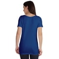 thumbnail image 4 of Inkmeso T-shirt Basique Col en U Été Manches Courtes Coton Uni Femmes, 4 of 7