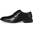 thumbnail image 4 of Nunn Bush Men's Stark Cap Toe Oxford Leather Business Formal Derby Dress Casual Lace-Up, Black, 9 m, 4 of 7