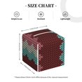 thumbnail image 3 of Kdxio fall leaf Element Print Tissue Box Cover,Square Decorative PU Leather Facial Paper Case Organizer Holder Dispenser for Bathroom,Night Stands,Desk,Car 5.2''X5.2''X5.2'', 3 of 6