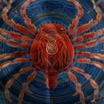 thumbnail image 5 of 2/3pcs Bedding Set 3D Spider Printed Comforter Cover Pillowcase Boy Man Cool Bedroom Decor,Queen (90"x90"), 5 of 6