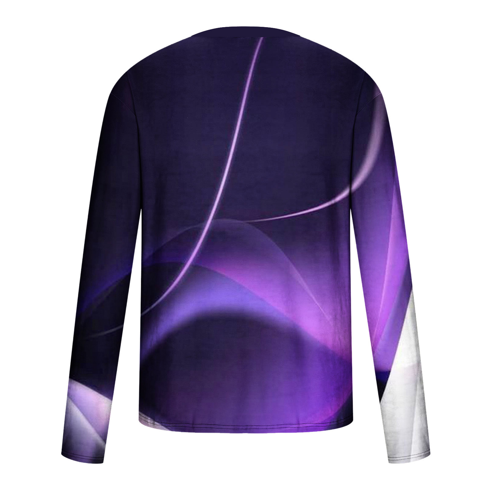 white purple designer tee