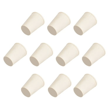 White Solid Tapered Rubber Stopper For Lab Tube Size 13 In Enugu Plumbing Water Systems 537357