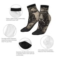 thumbnail image 5 of Pofeuu Vintage Ram Pilot Print 30cm Socks, Adult Running Hiking Socks for Youth and Adult, 5 of 7